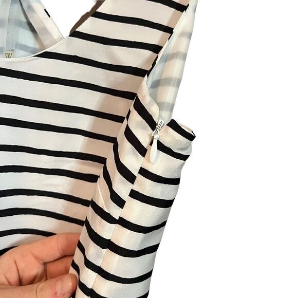 NEW! J. Crew striped lined sleeveless dress - Picture 5 of 13